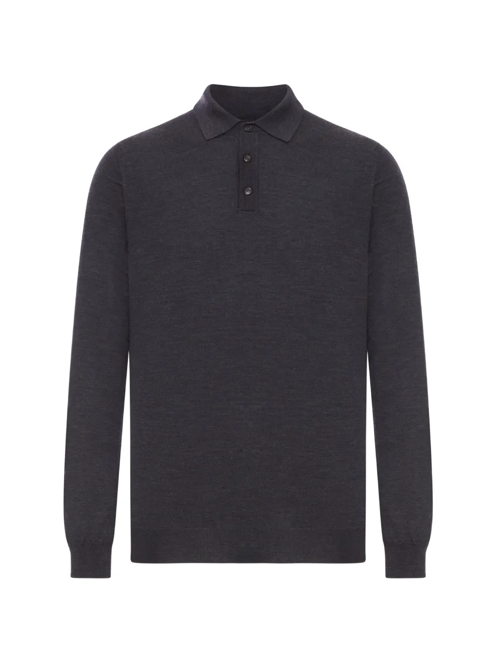Zanone long-sleeve polo shirt - Grau