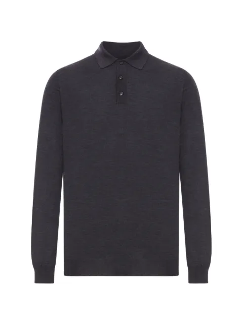 Zanone long-sleeve polo shirt