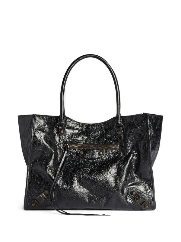 Balenciaga Le City Tote Bag Small in Black