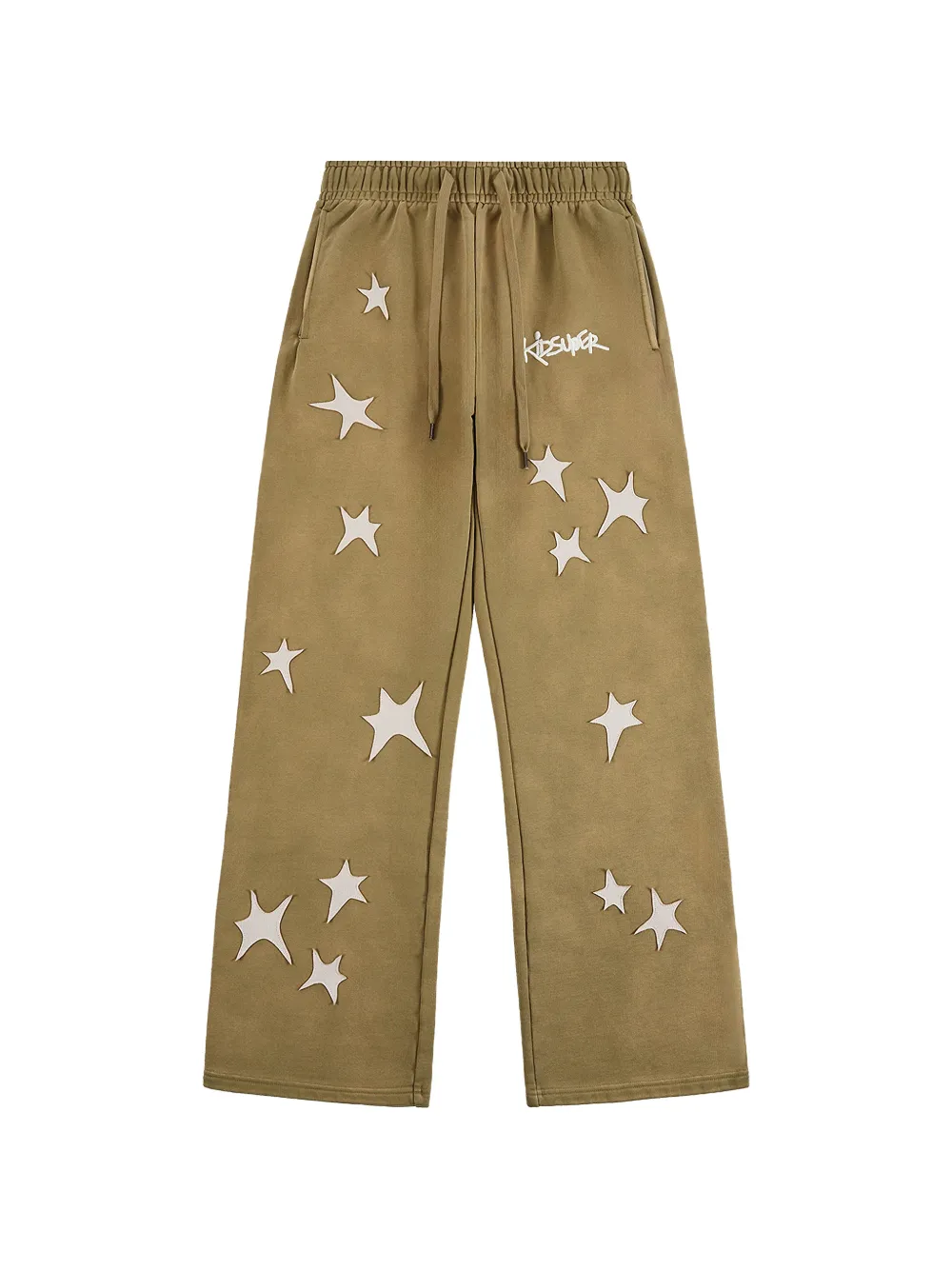 KidSuper embroidered-logo track pants - Verde