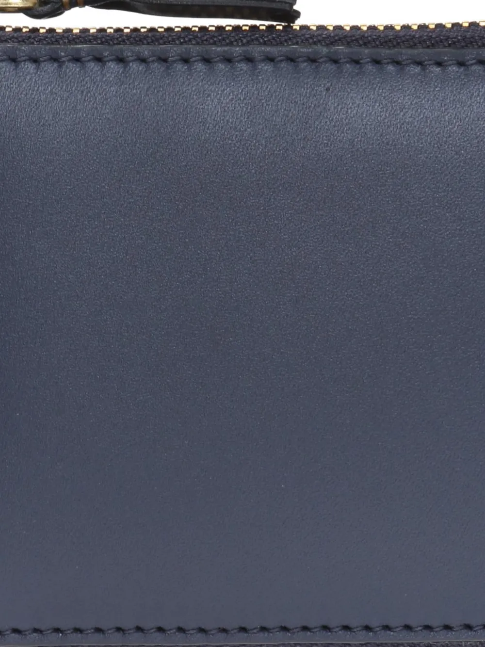 Comme Des Garçons Wallet Leren portemonnee Blauw