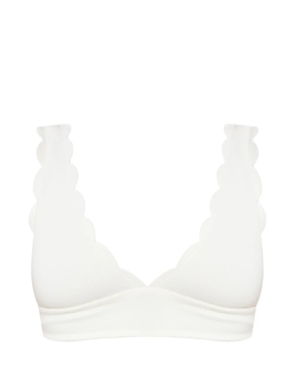Marysia Wide Santa Clara bikini top - Bianco