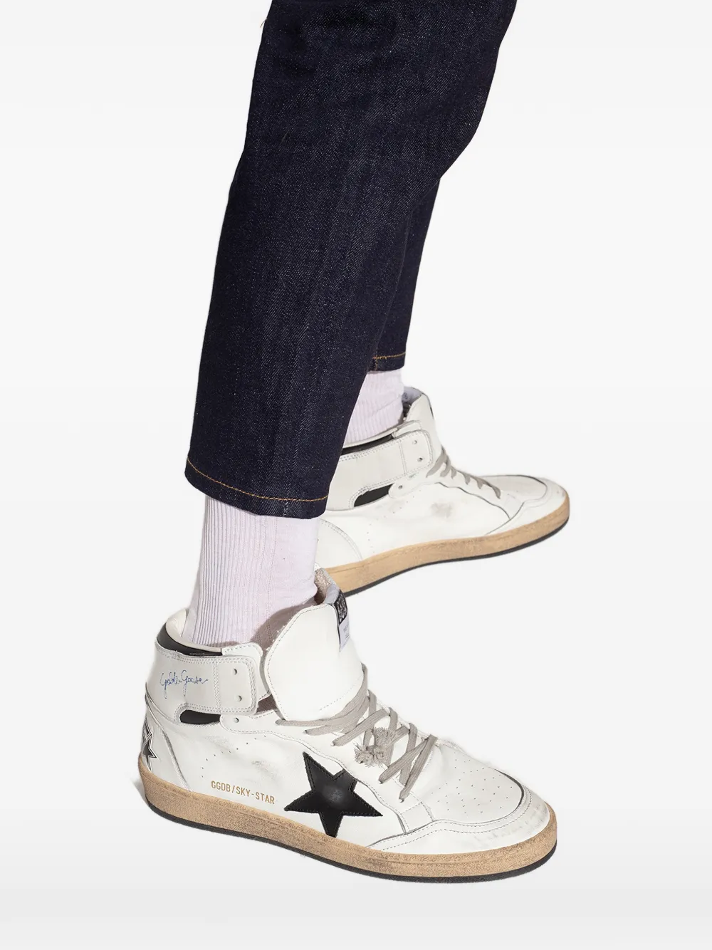 Golden Goose Sky Star sneakers Wit