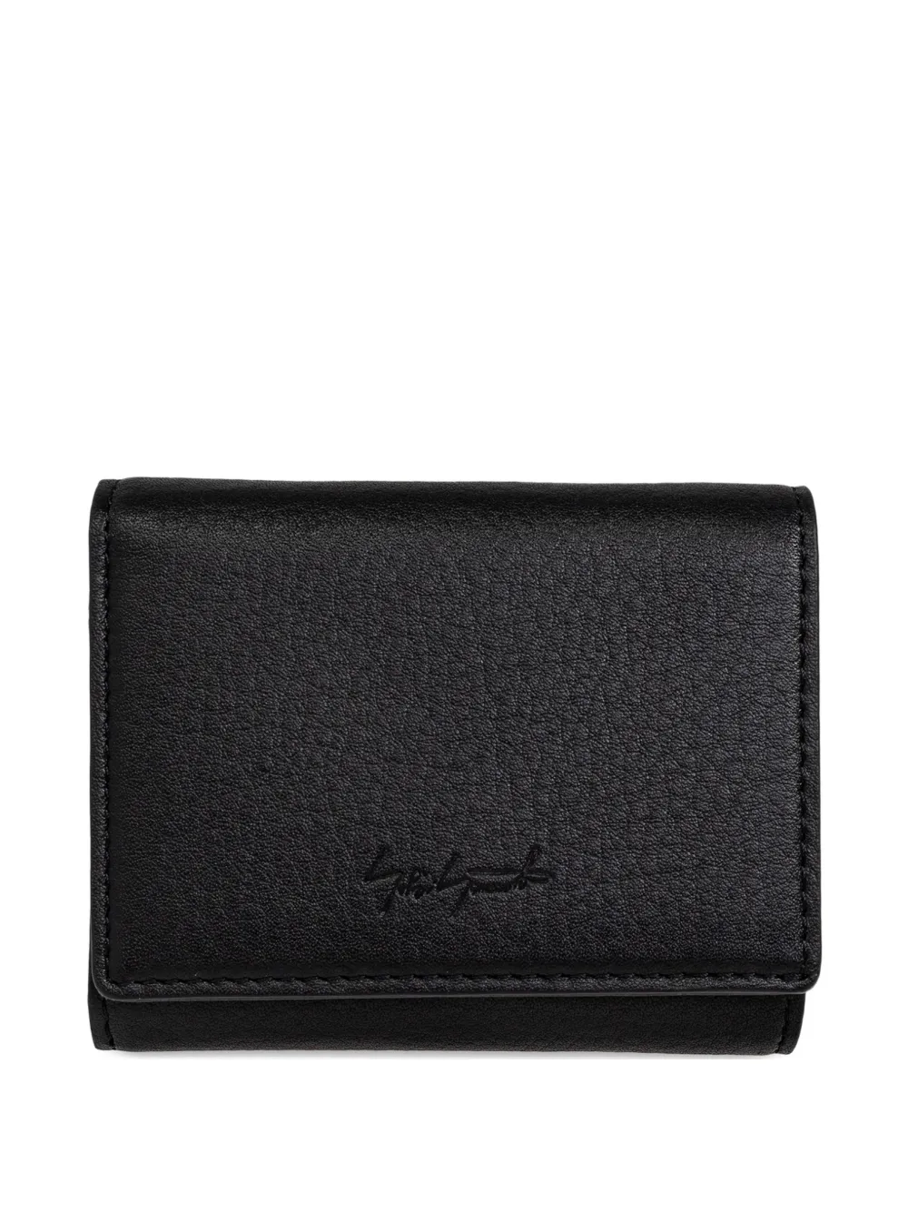 Discord Yohji Yamamoto Discord Portemonnaie mit Logo-Prägung - Schwarz