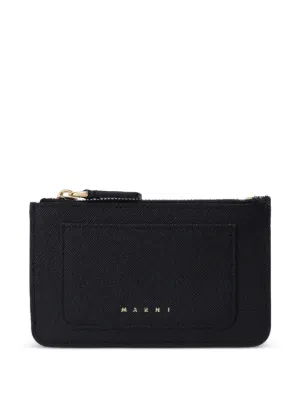 Sacai Porter Leather Wallet | Blue | FARFETCH ID