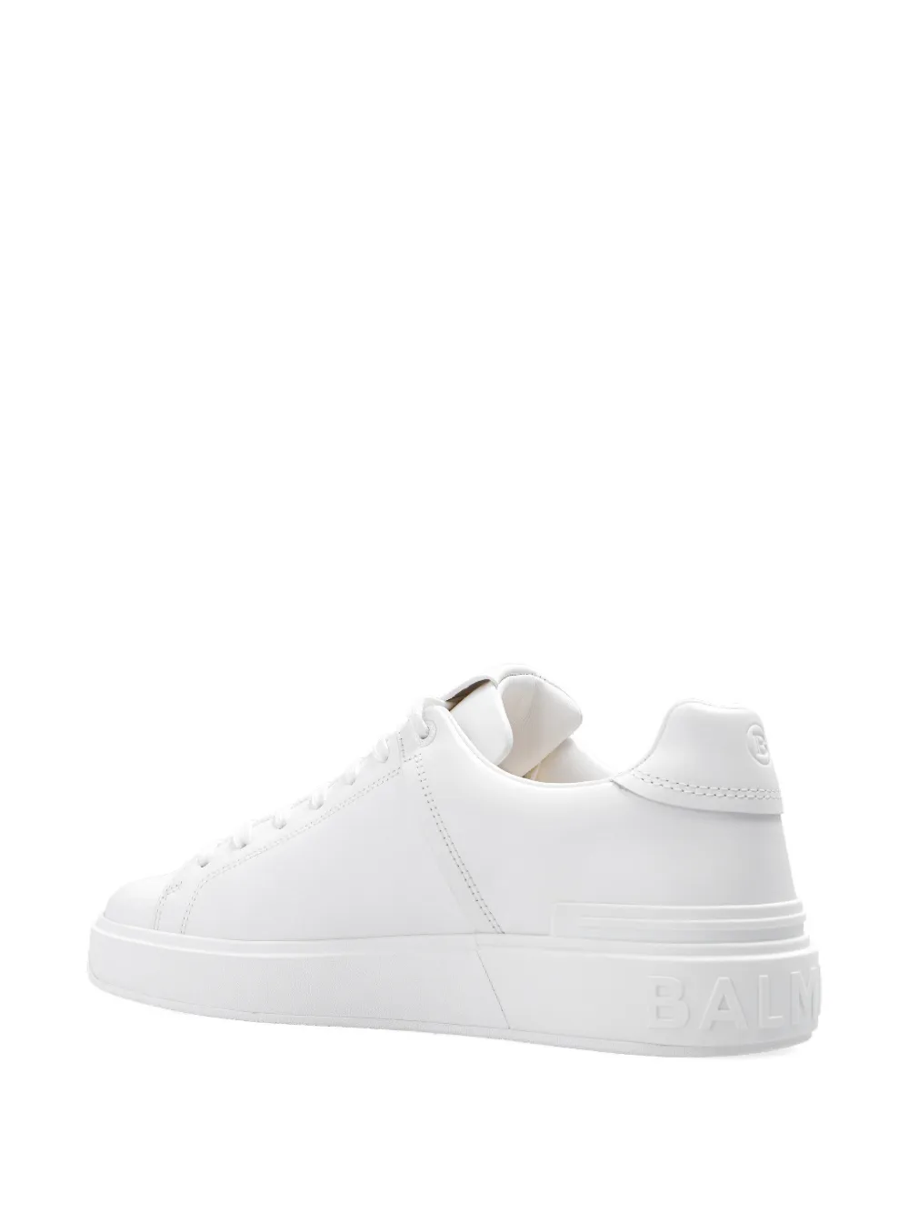 Balmain Sneakers met logo-reliëf Wit