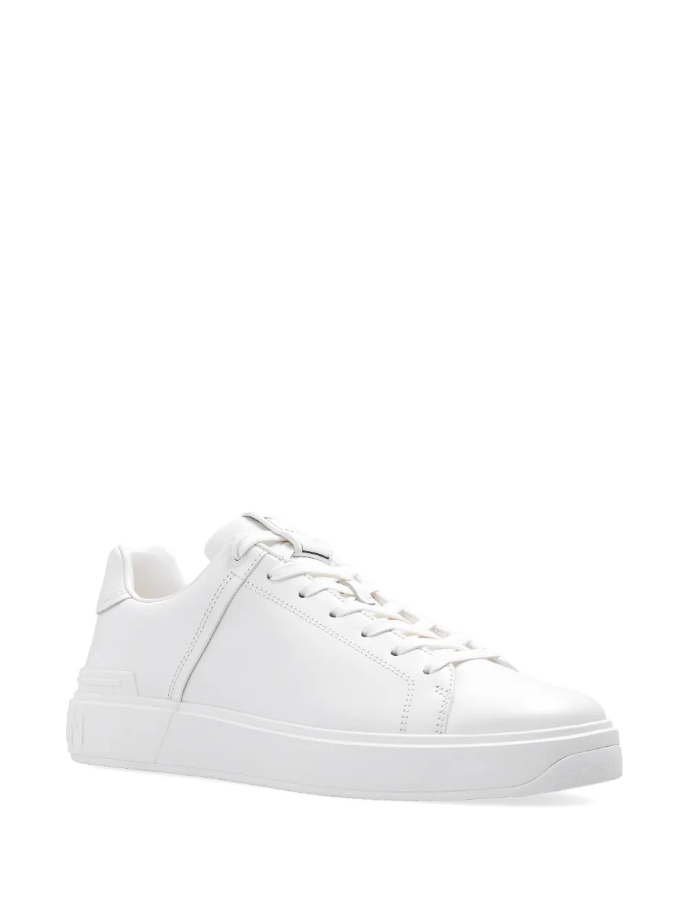 Balmain Sneakers met logo-reliëf Wit