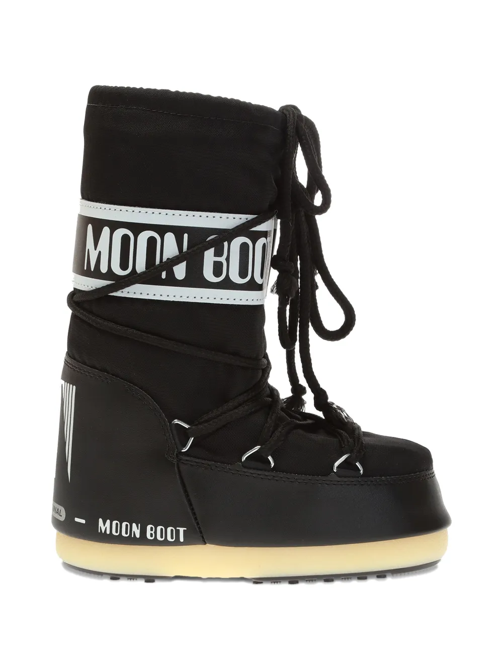 Moon Boot Kids Classic nylon laarzen Zwart