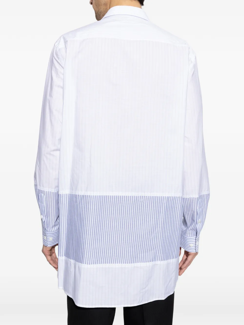 MM6 Maison Margiela Gestreept overhemd Wit