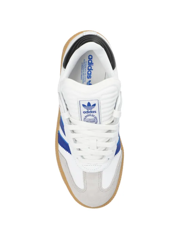 Adidas Samba Leather Sneakers | White | FARFETCH JO