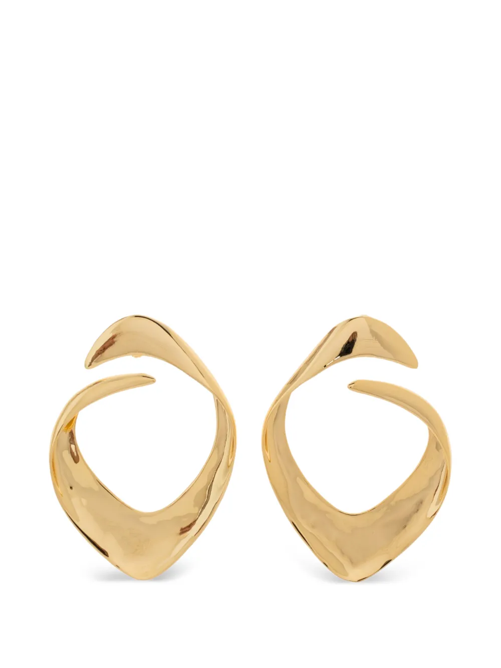 Cult Gaia Lola sculptural earrings - Oro