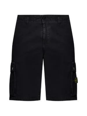 C.P. Company Elasticated Cargo Shorts | Black | FARFETCH CA