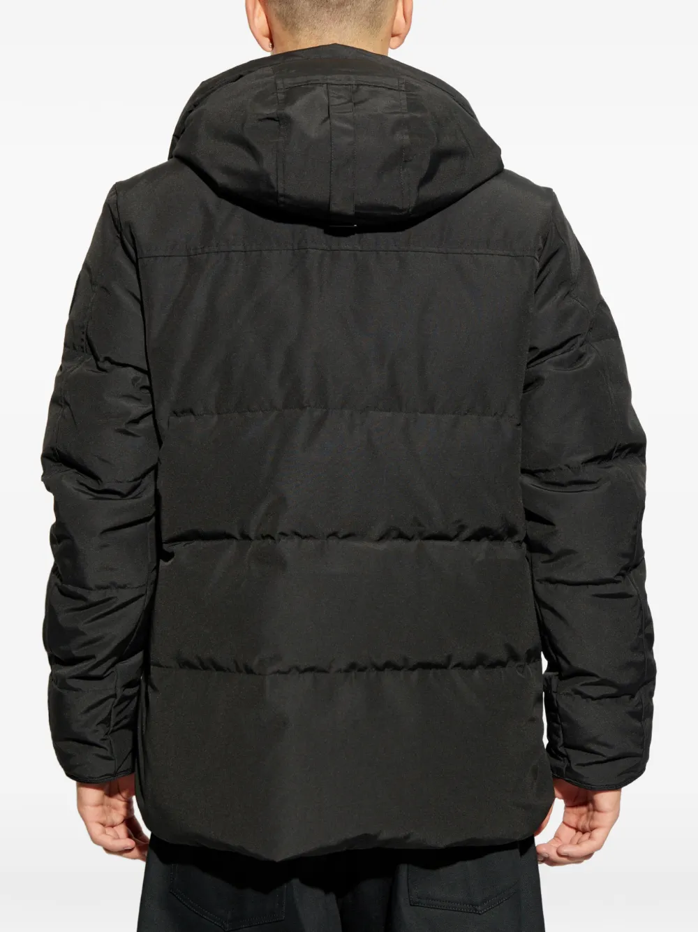 Canada Goose MacMillan gewatteerd jack Zwart
