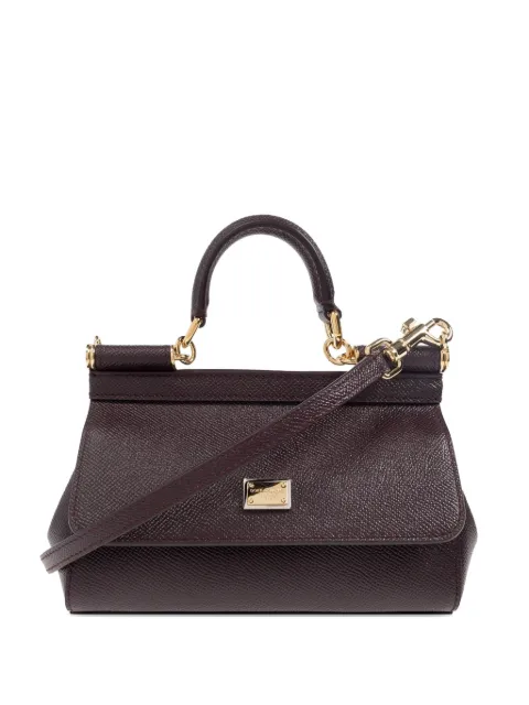 Dolce & Gabbana mini Sicily leather tote bag