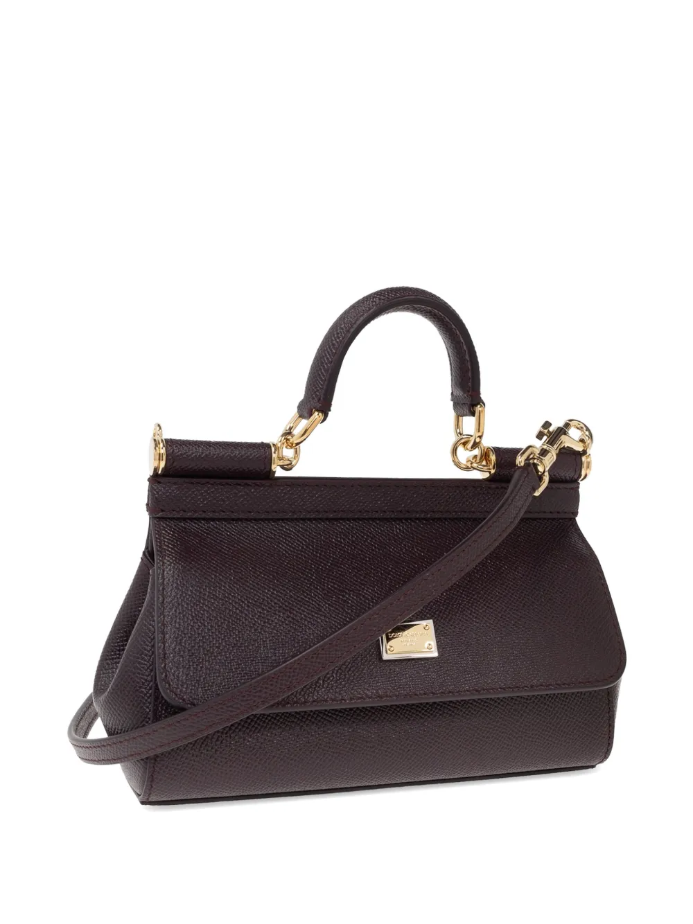 Dolce & Gabbana Sicily mini-handtas Paars
