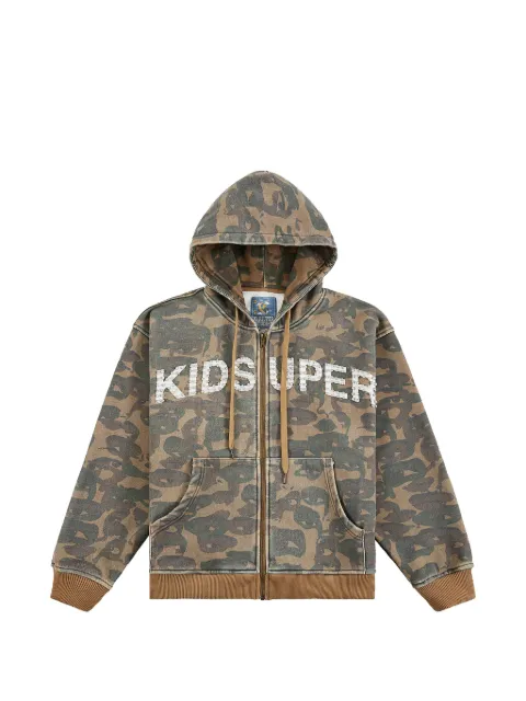 KidSuper Face Camo hoodie