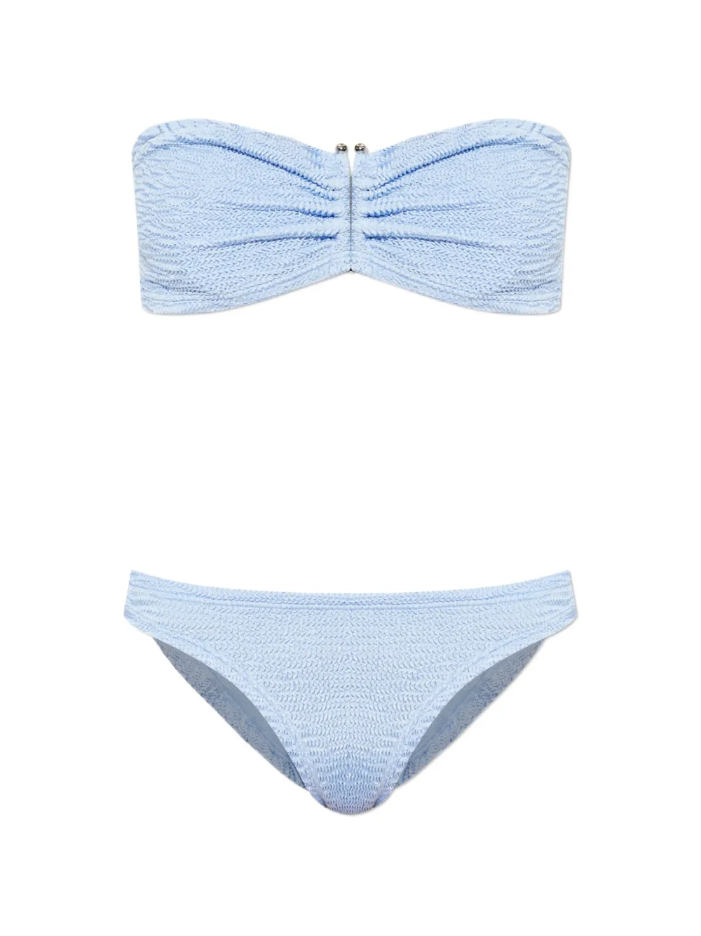 PARAMIDONNA Frida smocked bikini - Viola