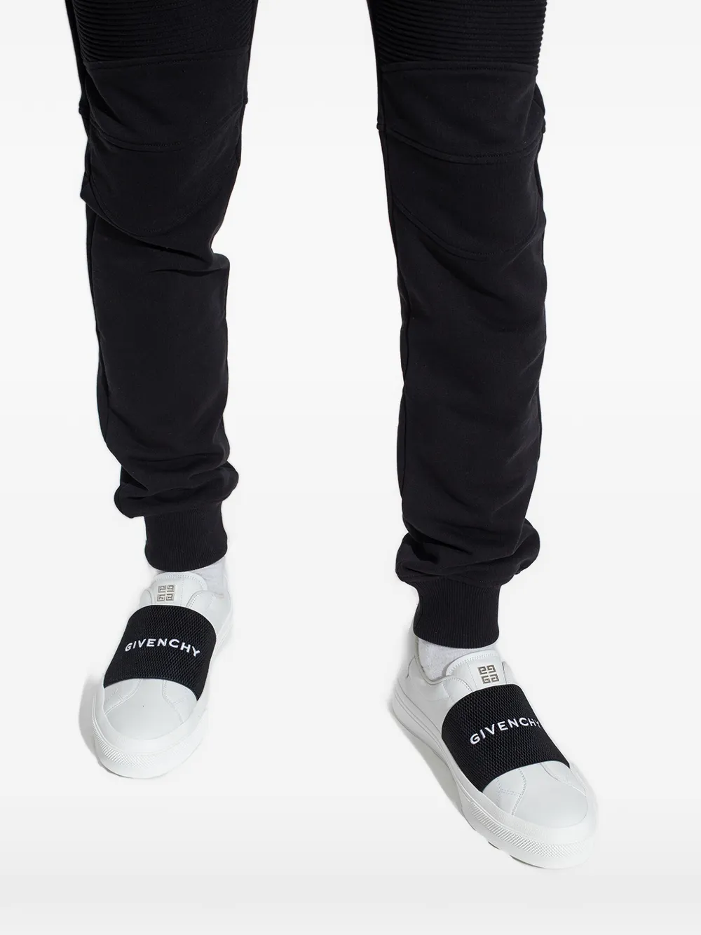 Givenchy New City elasticated-strap Sneakers | FARFETCH