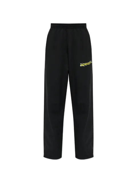 Balenciaga pantalones de chándal anchos con logo