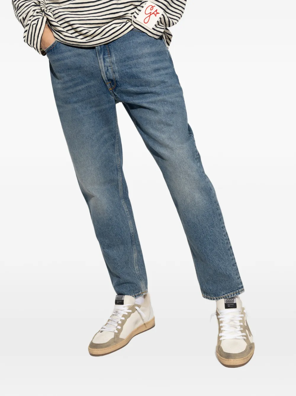 Golden Goose Straight jeans Blauw