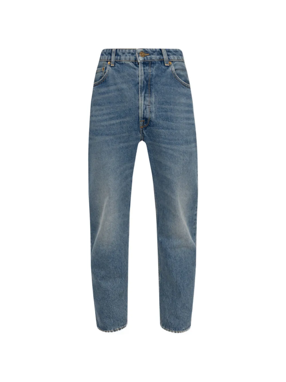 Golden Goose Jeans dritti a vita bassa - 50100|BLUE
