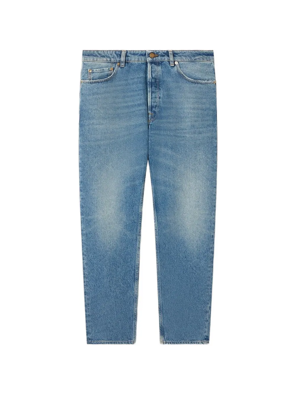 Golden Goose Jeans dritti a vita bassa - 50100|BLUE