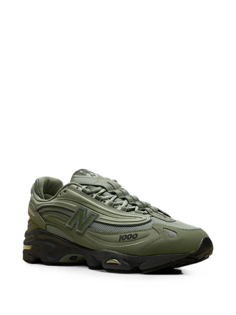 New Balance 1000 panelled sneakers Groen