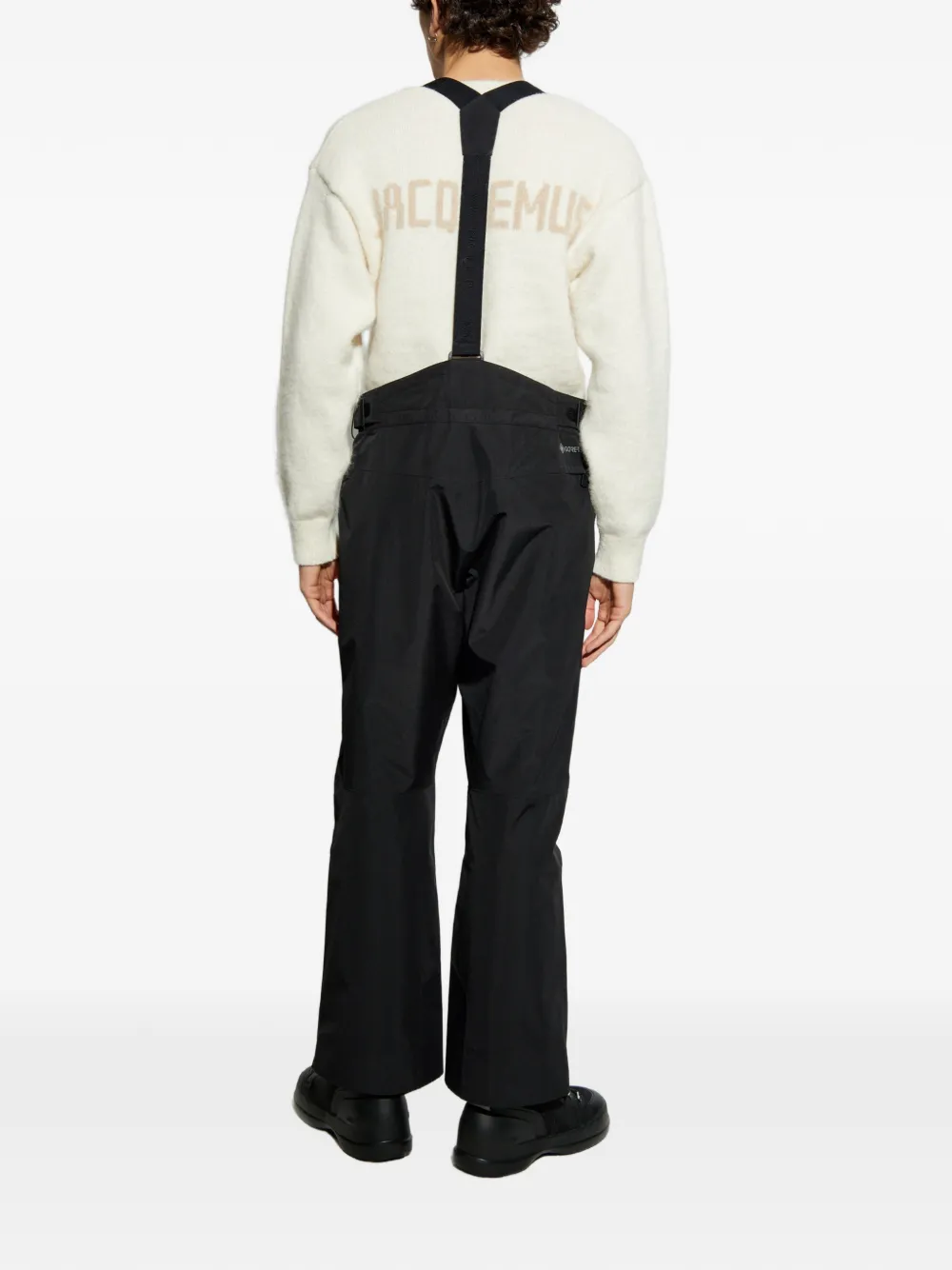 Moncler Grenoble Skibroek met logoprint Zwart