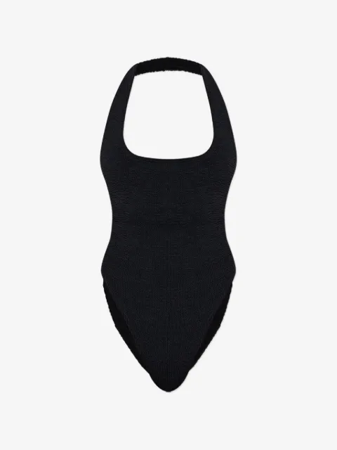 Bond-eye Ava crinkle-effect swimsuit