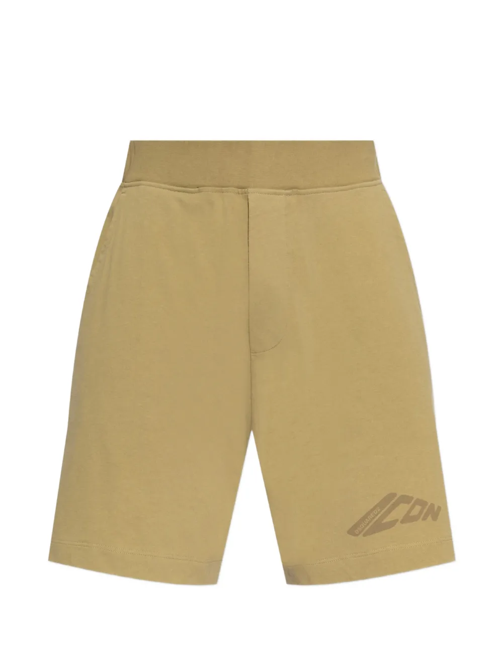 DSQUARED2 Icon logo-print shorts - Verde