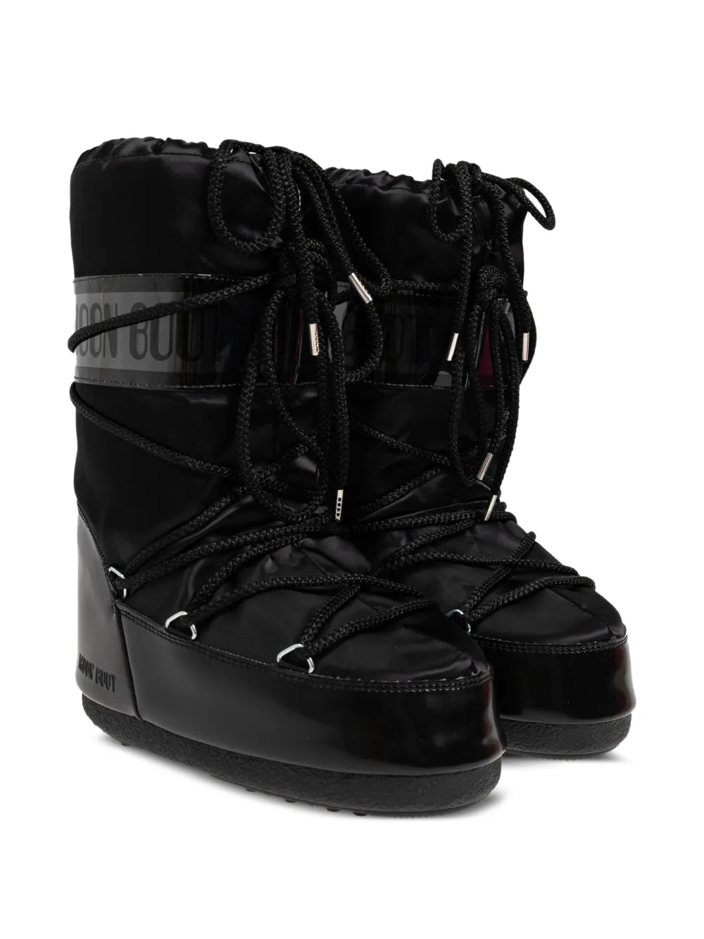 Moon Boot Kids Icon Low Glance laarzen Zwart