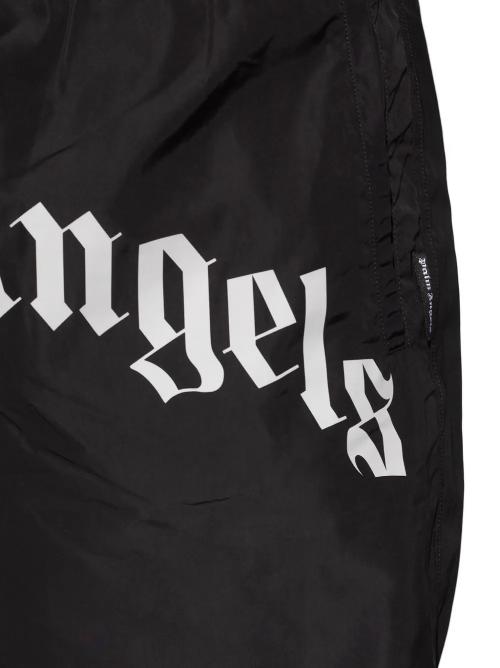 Palm Angels Zwembroek met logoprint Zwart