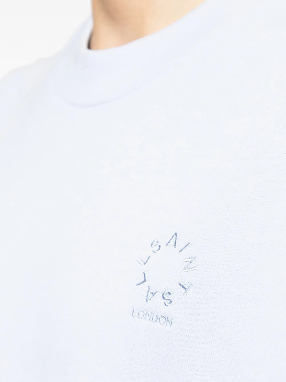 AllSaints Haven T-shirt met geborduurd logo Blauw