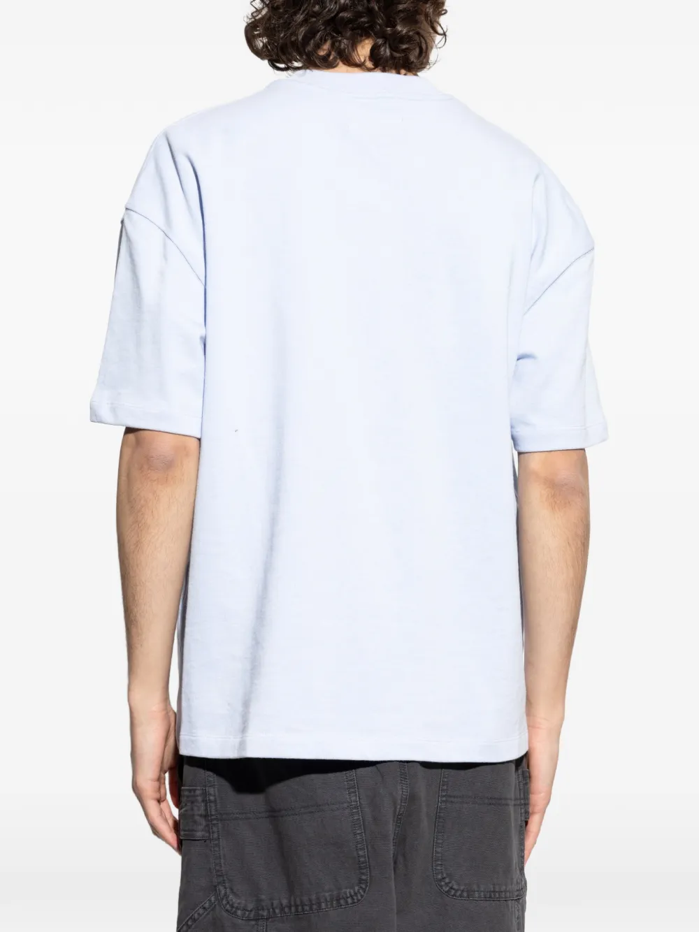 AllSaints Haven T-shirt met geborduurd logo Blauw