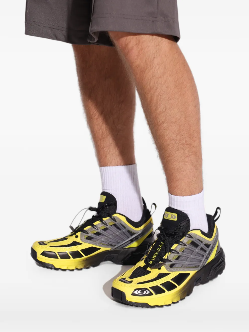 MM6 Maison Margiela x Salomon sneakers met vlakken Zwart