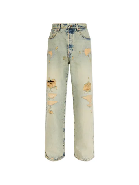 Kenzo distressed faded-effect jeans