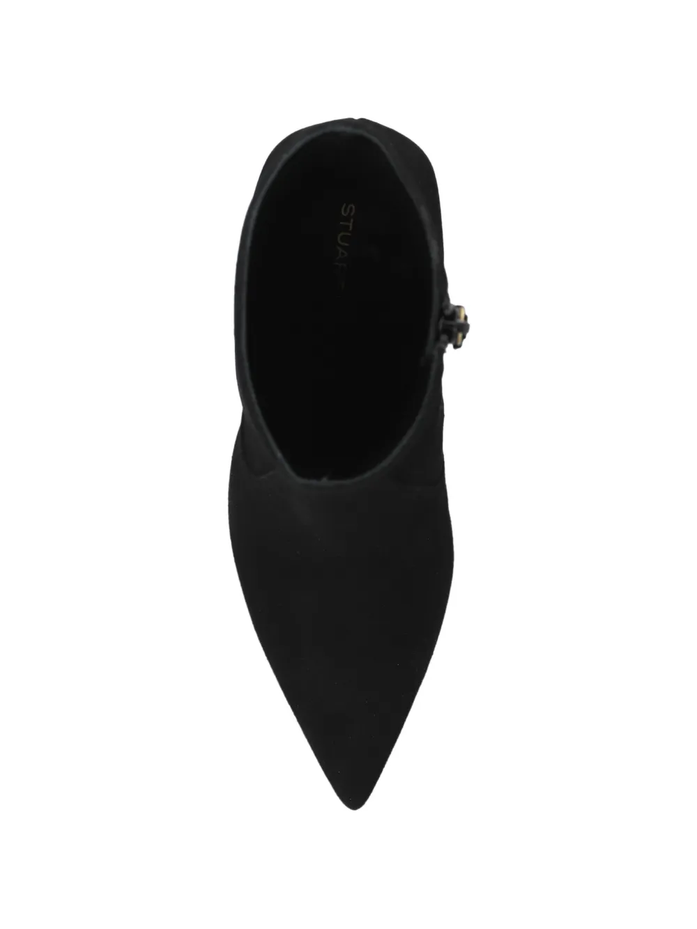 Stuart Weitzman Vinnie pointed-toe ankle boots Zwart