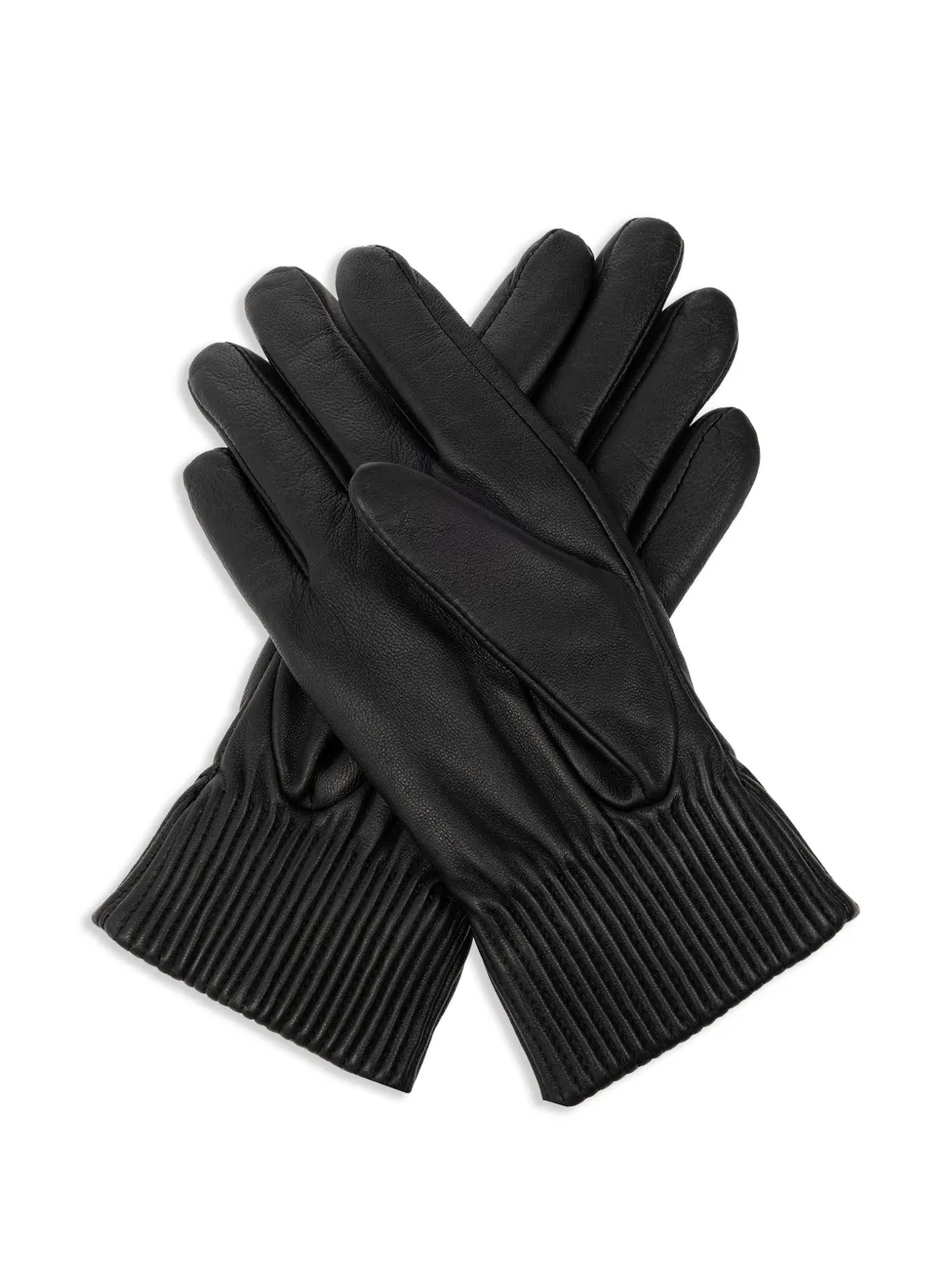 Canada Goose ribbed-cuff gloves - Schwarz