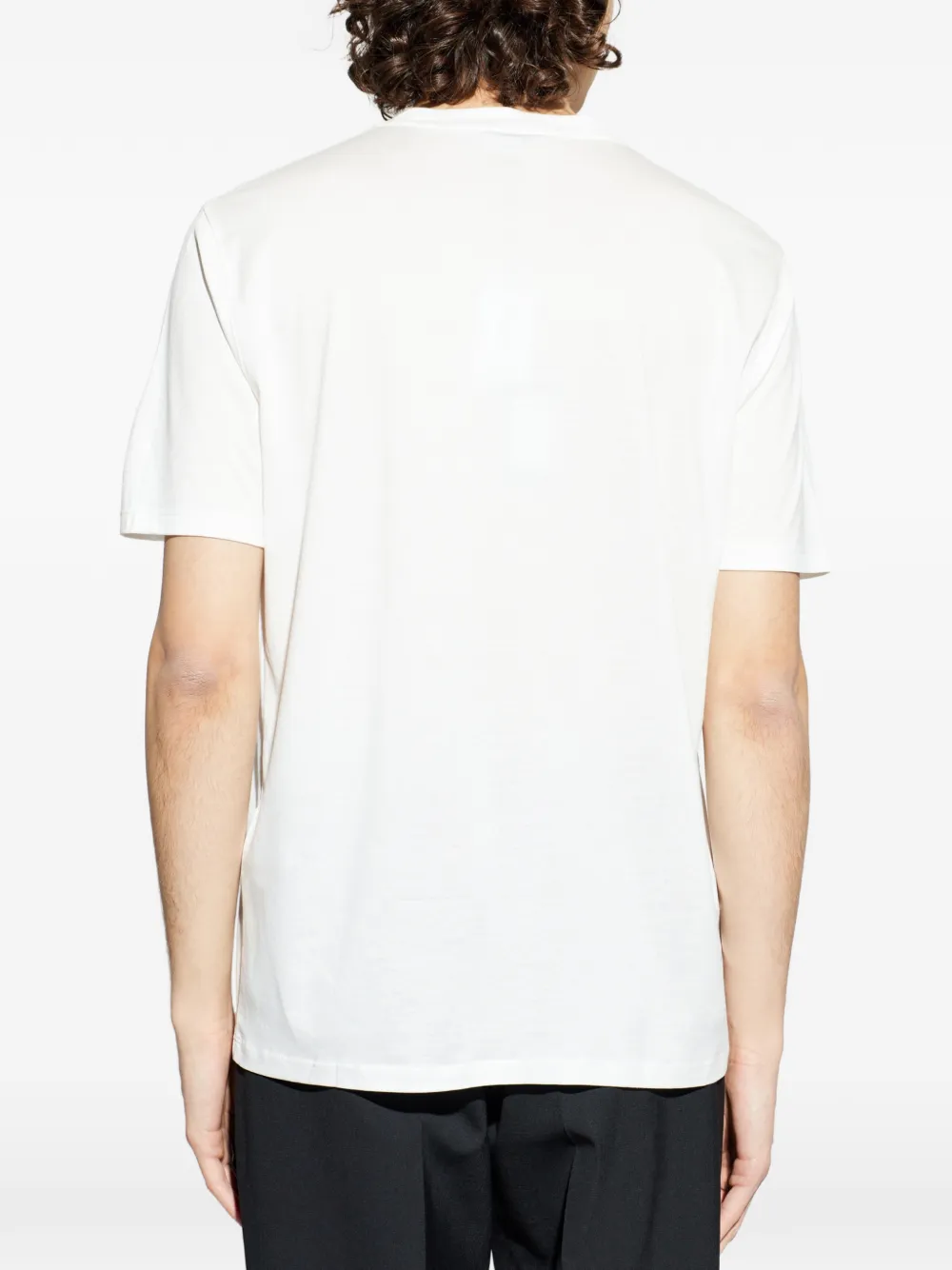 엠포리오아르마니 로고 패치 티셔츠 EM004592AF13747