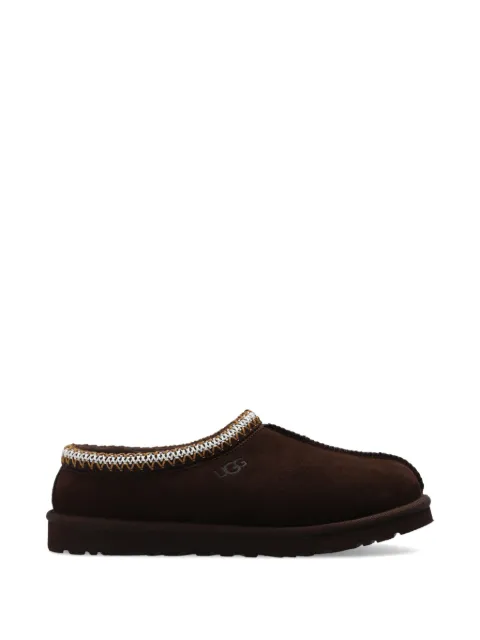 UGG Tasman II embroidered suede slippers
