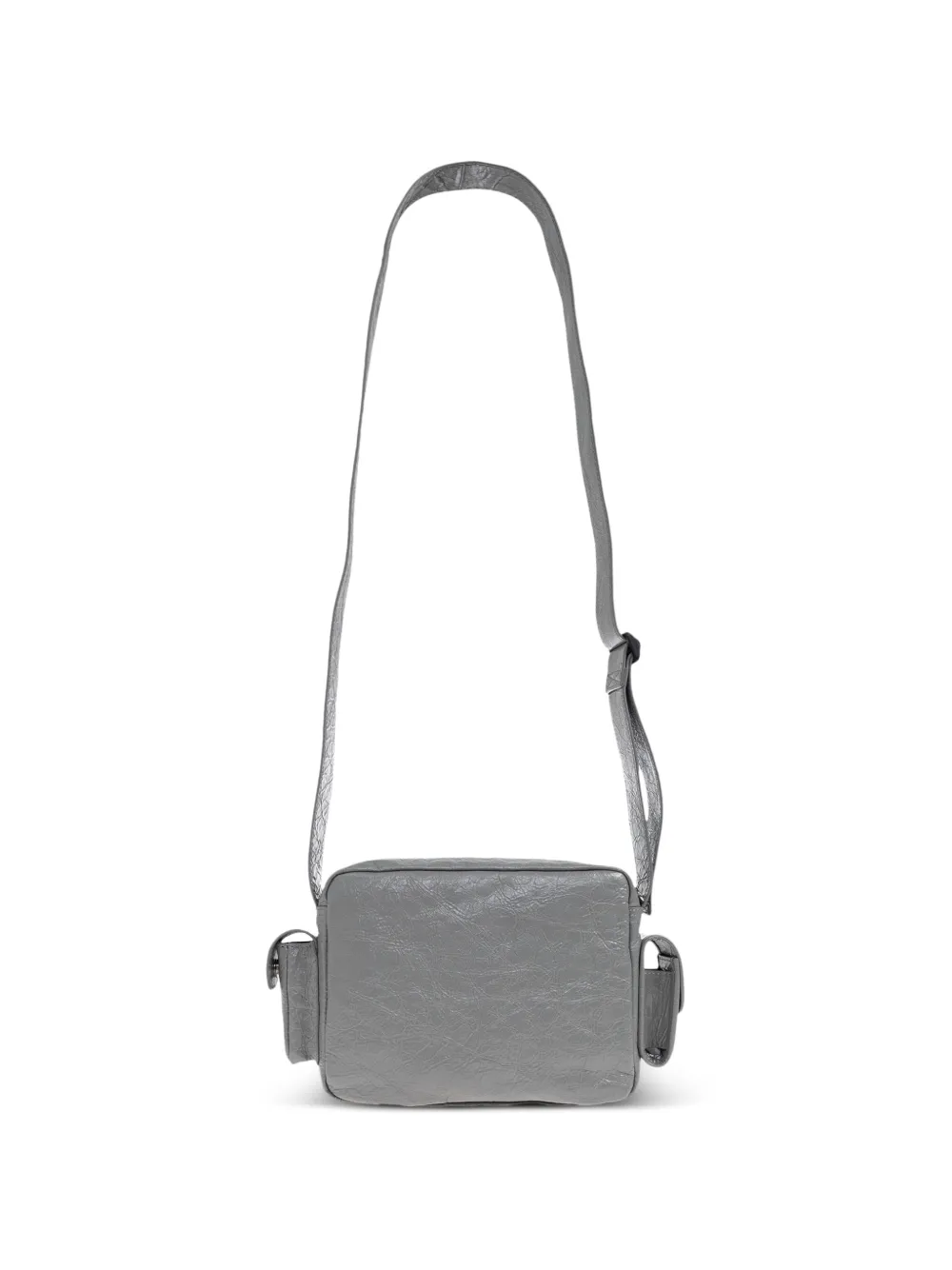 Balenciaga Superbusy leren schoudertas Grijs