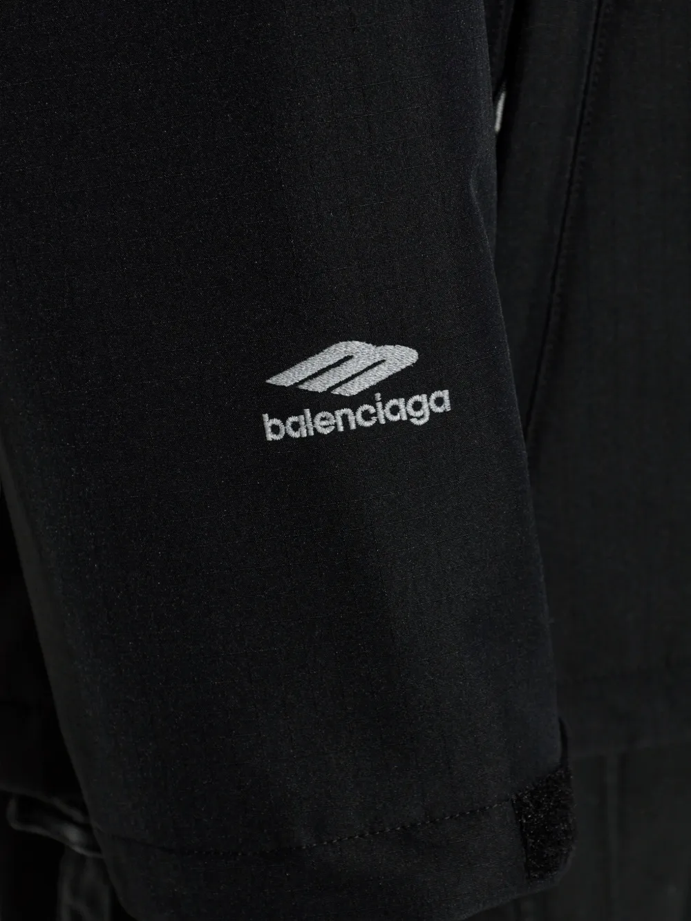 Balenciaga Jack met geborduurd logo Zwart
