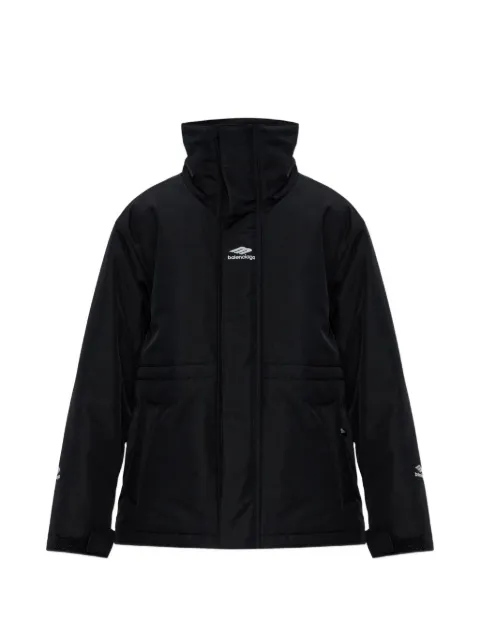 Balenciaga chamarra con logo bordado