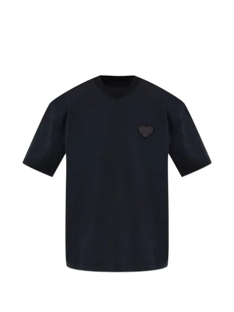 AllSaints heart-patch T-shirt