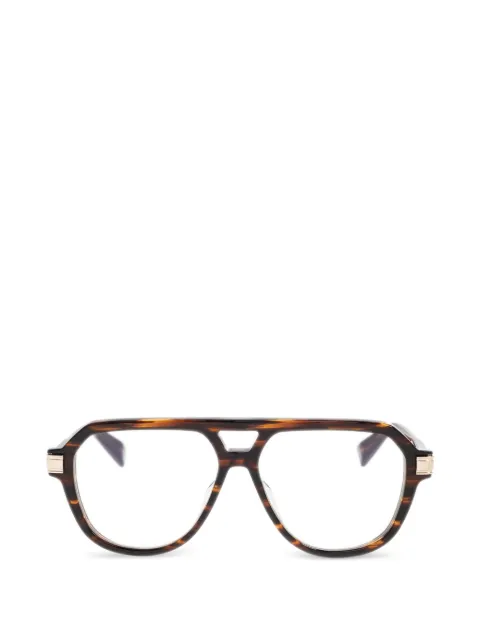 Balmain Francoise II pilot-frame glasses