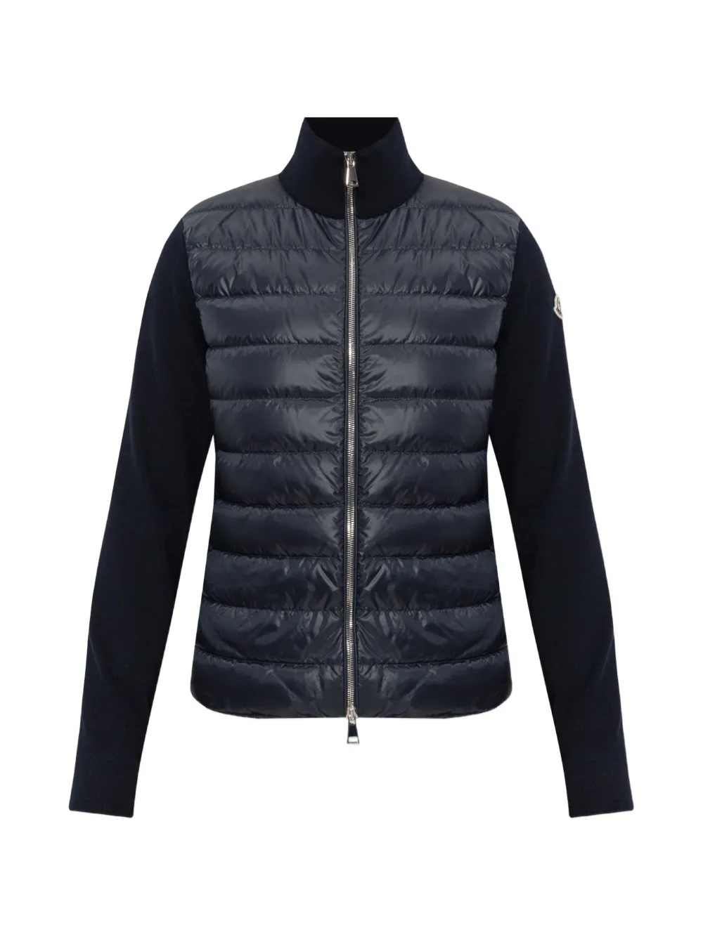 MONCLER 黒 セーター キルティング Moncler キルティング カーディガン | ブルー | FARFETCH JP