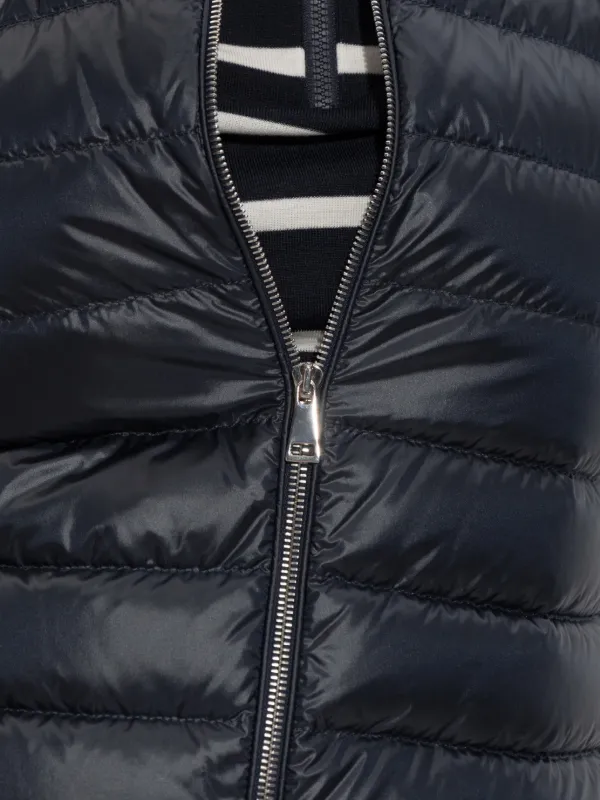Moncler キルティング カーディガン | ブルー | FARFETCH JP