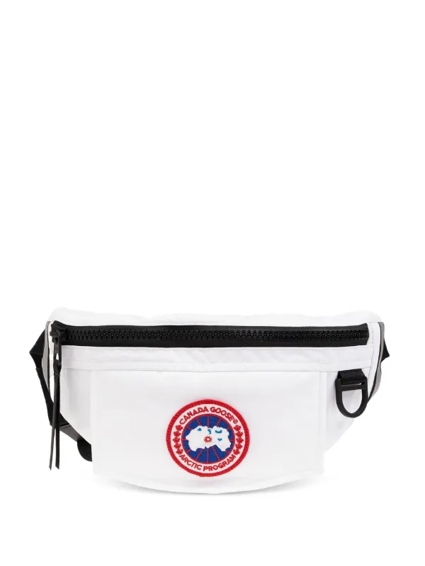 Canada Goose Waist Pack Logo-patch Belt Bag in White