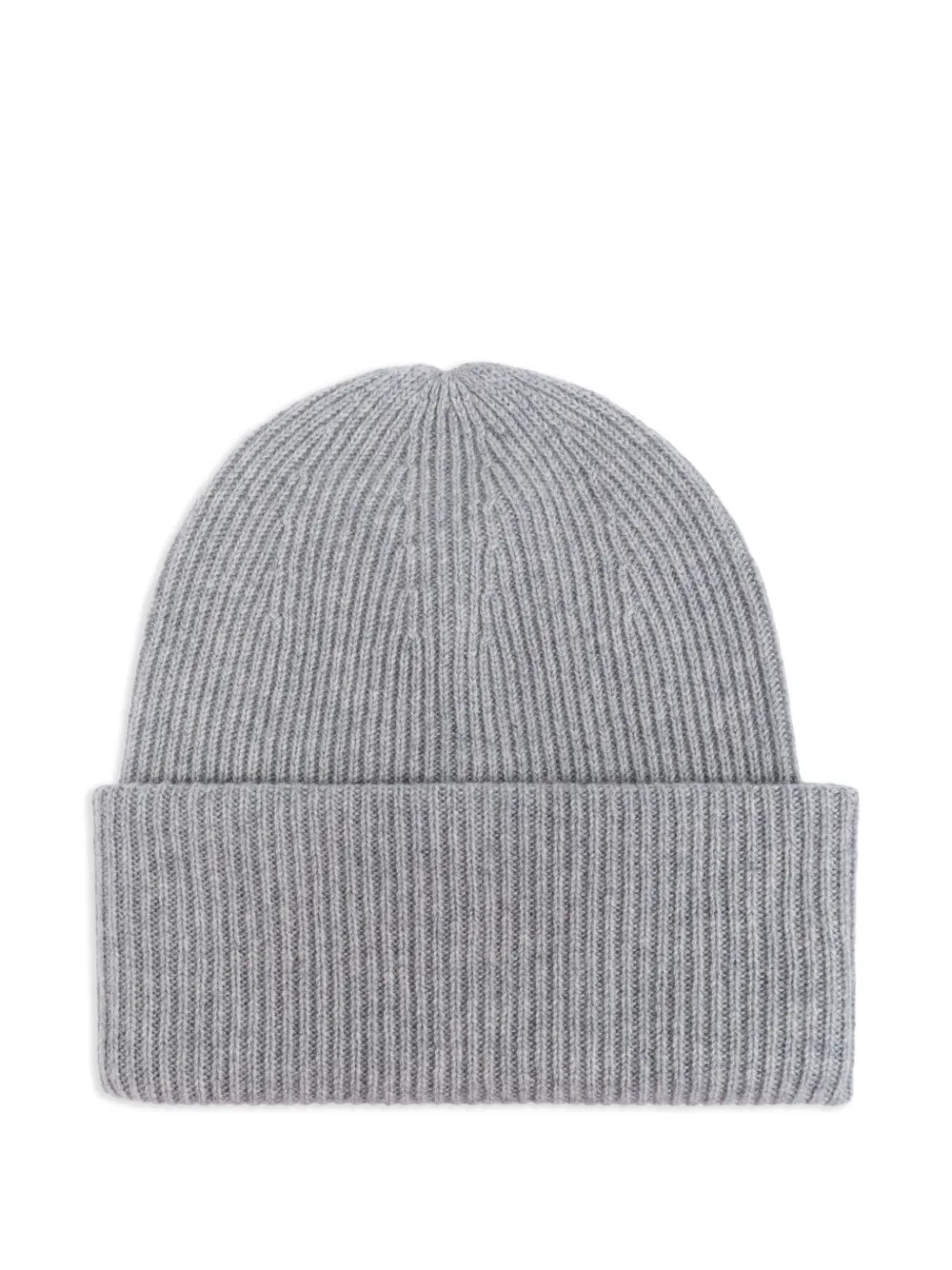 Lisa Yang Gerippte Stockholm Beanie - Grau