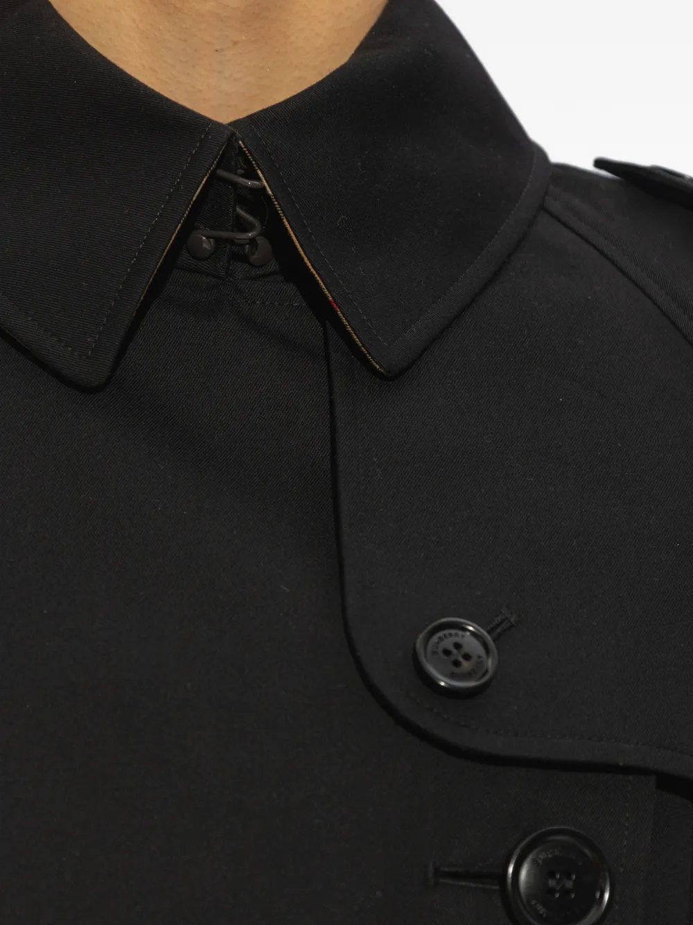 Burberry The Waterloo trenchcoat Zwart